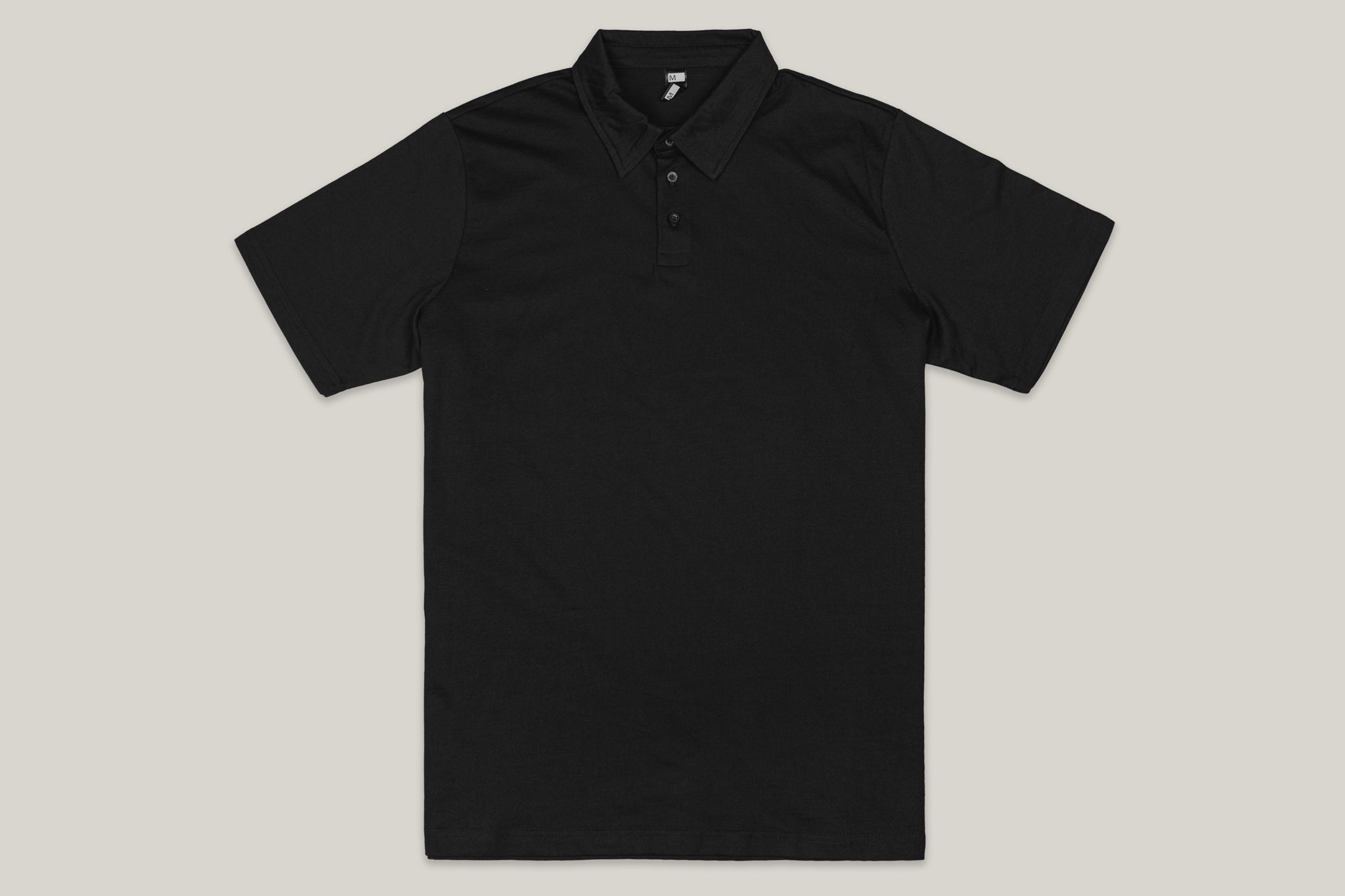 Super Polo - Black – thread project nz