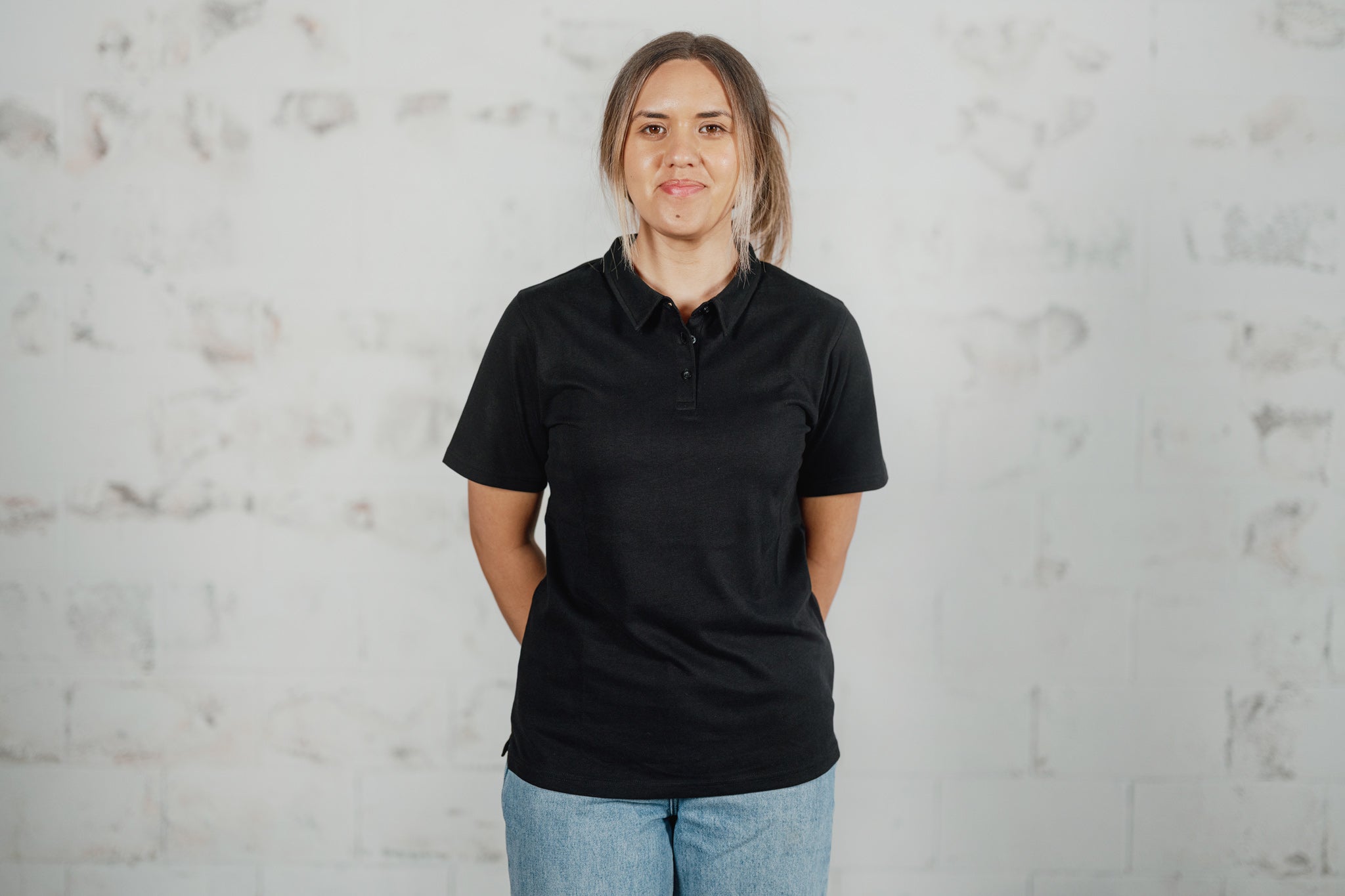 Kate Polo - Black – thread project nz